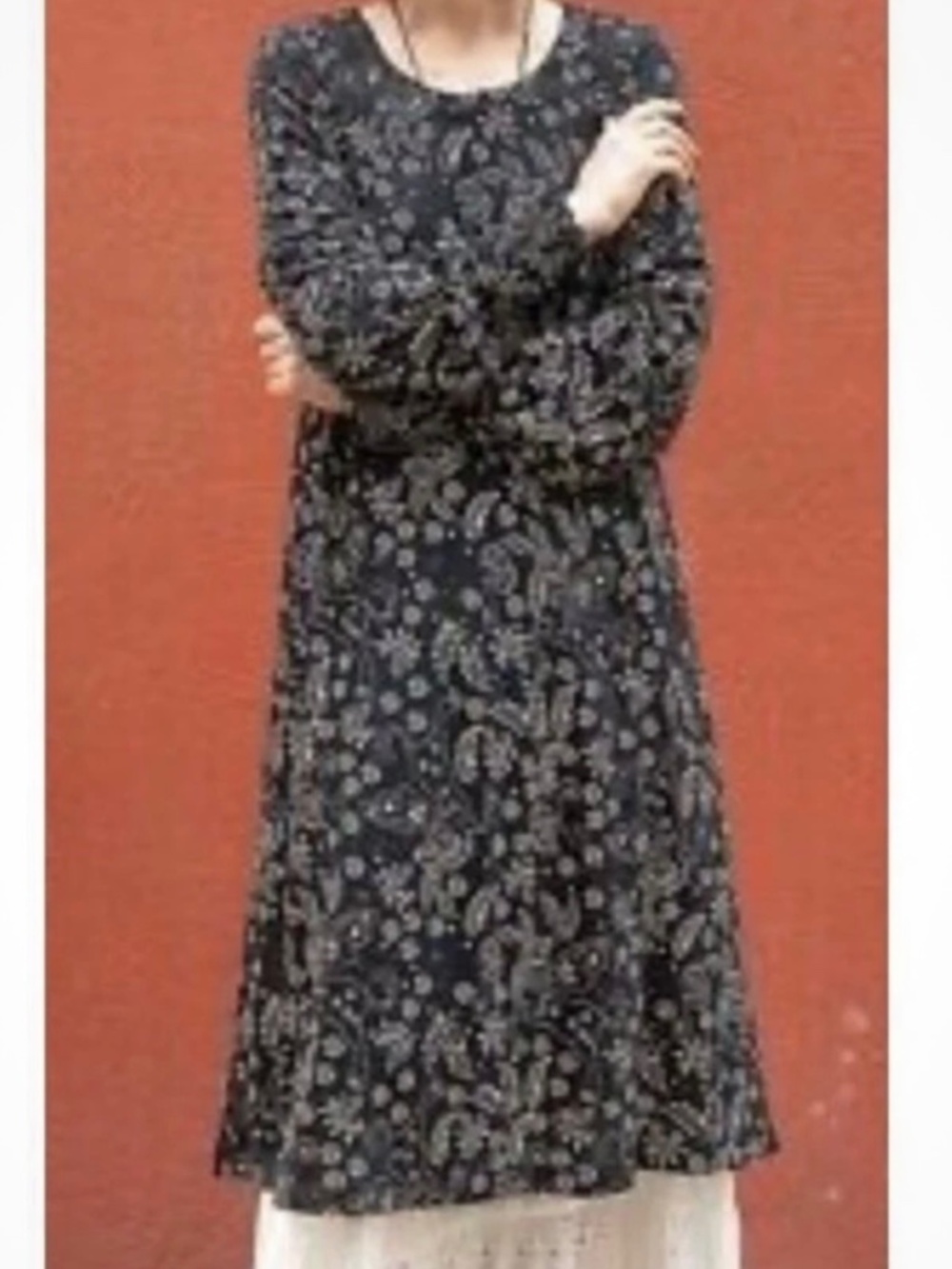 Gudrun Sjoden black Pegasus dress M